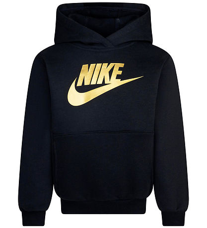 Nike Hoodie - Black/Metallic Gold