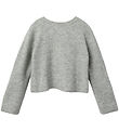 LMTD Blouse - Knitted - NlfBowBack- Light Grey Melange