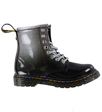 Dr. Martens Stígvél - 1460 Glitter J - Silfur/Svart