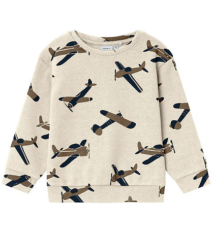 Name It Sweatshirt - Rib - NmmSteven - Summer Sand