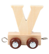 Kinder and Kids Alphabet Train - Wood - V