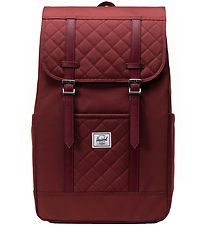 Herschel Backpack - Retreat - Oxblood Red Quilted
