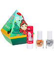 Miss Nella Cadeaubox - Elfie Festive - 2 nagellakken/lippenbalse