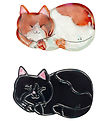 Mimi & Lula Hair clip - 2-Pack - 5 cm - Sleeping CAT Puppy Love