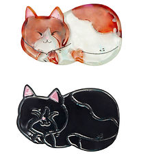 Mimi & Lula Hair clip - 2-Pack - 5 cm - Sleeping CAT Puppy Love