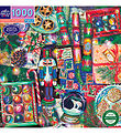 Eeboo Jigsaw Puzzle - 1000 Bricks - Christmas Decorations
