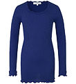 Rosemunde Blouse - Beatha - Rib - Sodalite Blue