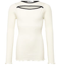 Rosemunde Blouse - Baybay - Rib - Ivory