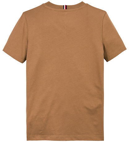 Tommy Hilfiger Stuttermabolur - Eingerð 1985 - Hickory