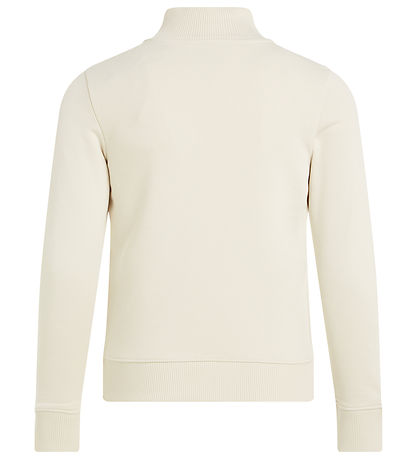 Calvin Klein Sweatshirt - Monogram Mini Badge Half-Zip - Turtled