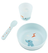 Set de Vaisselle Done by Deer - 3 Parties - Bleu