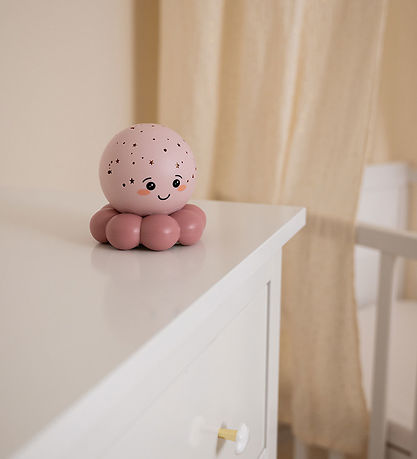 Cloud-B Night Lamp - Twinkles To Go Octo - Pastel Pink