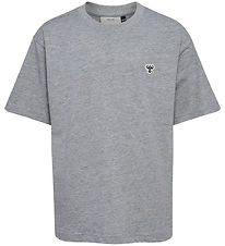 Hummel T-shirt - hmlJR - Grey Melange