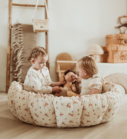 Play&Go Play Mat - 3-in-1 - Ø130 cm - Bloom Rabbit