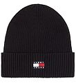 Tommy Hilfiger Beanie - Knitted - Heritage Beanie - Black