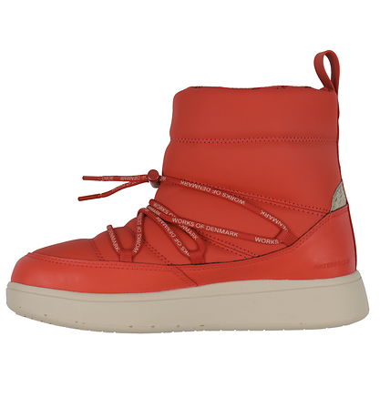 Woden Winterlaarzen - Isa - Lace - vier Rood
