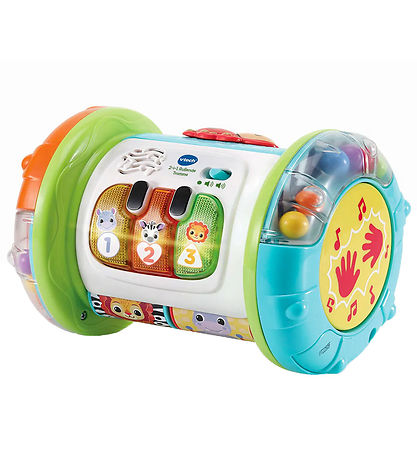 Jouet d'Activité Vtech - Danois - 2 en 1 - Tambour roulant