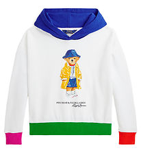 Sweat à Capuche Polo Ralph Lauren - Blanc av. Peluche