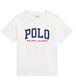 Polo Ralph Lauren T-shirt - White w. Navy