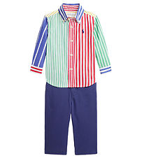 Chemise/Pantalon Polo Ralph Lauren - Marine/Multicolore av. A Ra