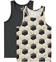 Molo Undershirt - Jayden - 2-Pack - Football Black