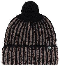 Herschel Beanie - Boucle Pom - Black/Bungee Cord