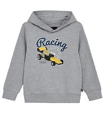 Sweat à Capuche LEGO® Wear - LWScout 708 - Grey Melange av. Impr