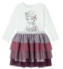 Name It Klänning - NmfOkanna - Disney Frost - Bright White m. Tr Name It Klänning - NmfOkanna - Disney Frost - Bright White m. Tr