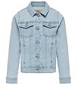 Kids Only Denim Jacket - KogSara - Light Blue Denim