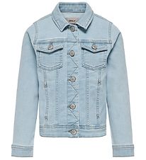 Kids Only Denim Jacket - KogSara - Light Blue Denim
