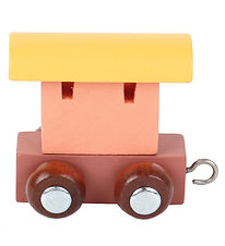 Kinder and Kids Alphabet Train - Train carriage - Wood - Peach