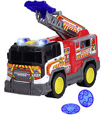 Dickie Toys Car - Fire Rescue Unit - Light/Sound