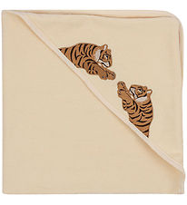 Konges Sløjd Baby towel - 75x75 cm - Terry - Tiger