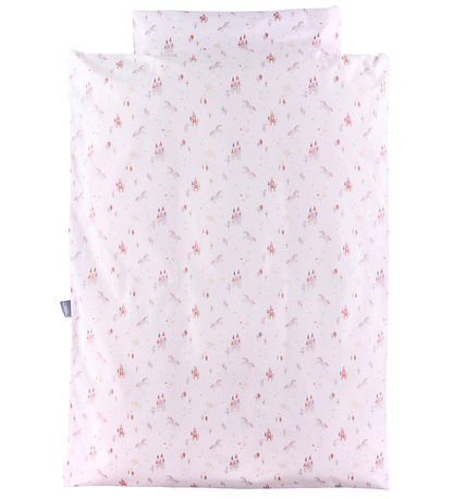 Nørgaard Madsens Bedding - Baby - Pink w. Unicorn and Castle