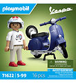Playmobil Vespa - 1969 Vespa 150 Blauw - 71622 - 16 Onderdelen