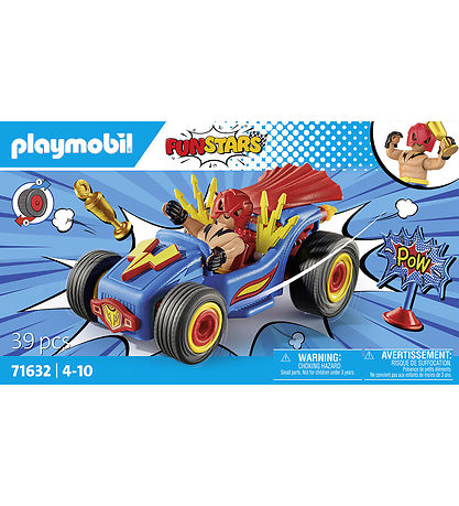 Playmobil Funstars - Racing Wrestler - 71632 - 39 Dele