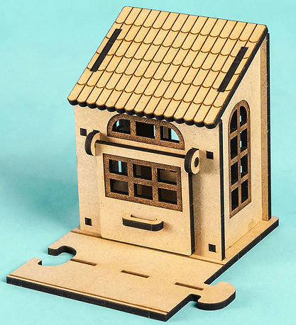 Crateit Creation Set - Crateit Town - Wood - Vista Villa - 10 Pa