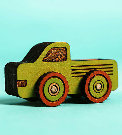 Crateit Creation Set - Crateit Town - Wood - Thunder Truck