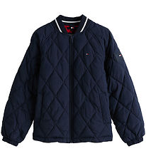 Tommy Hilfiger Thermojakki - Quiltet - Dark Nótt Dökkblátt