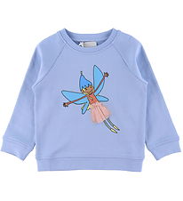 Sweat-shirt Stella McCartney Kids - Bleu Clair av. Fée
