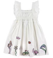 Robe Stella McCartney Kids - Ivory av. Broderie
