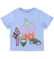Stella McCartney Kids 티셔츠 - 하늘색 포함 패치