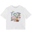 Stella McCartney Kids 티셔츠 - 아이보리 포함 프린트