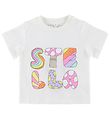 Stella McCartney Kids T-shirt - Ivory w. Print