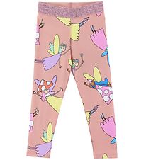 Stella McCartney Kids Leggings - Pink w. Fairies