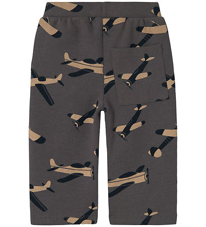 Name It Trousers - Rib - NmmSteven - Castlerock w. Print