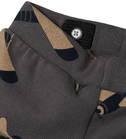 Name It Trousers - Rib - NmmSteven - Castlerock w. Print