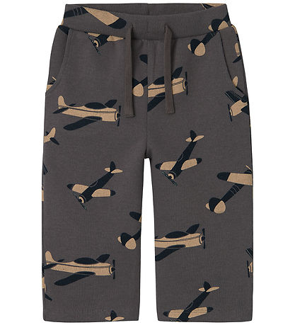 Name It Trousers - Rib - NmmSteven - Castlerock w. Print