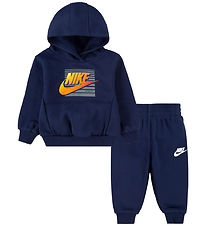 Nike 트레이닝복 세트 - 미드나잇 네이비 포함 오렌지