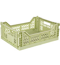 Aykasa Foldable Box - 40x30x15 cm - Midi - Lime Cream